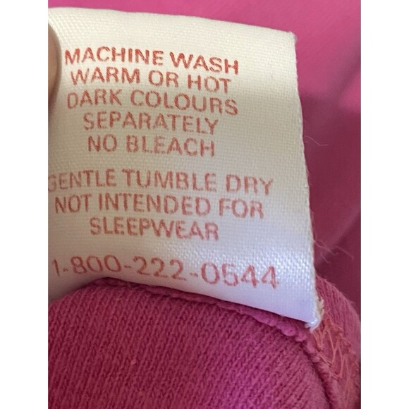 Vtg Hanna Andersson 100cm 3T Pink Cotton Romper Jumpsuit Made in Sweden - Picture 14 of 14